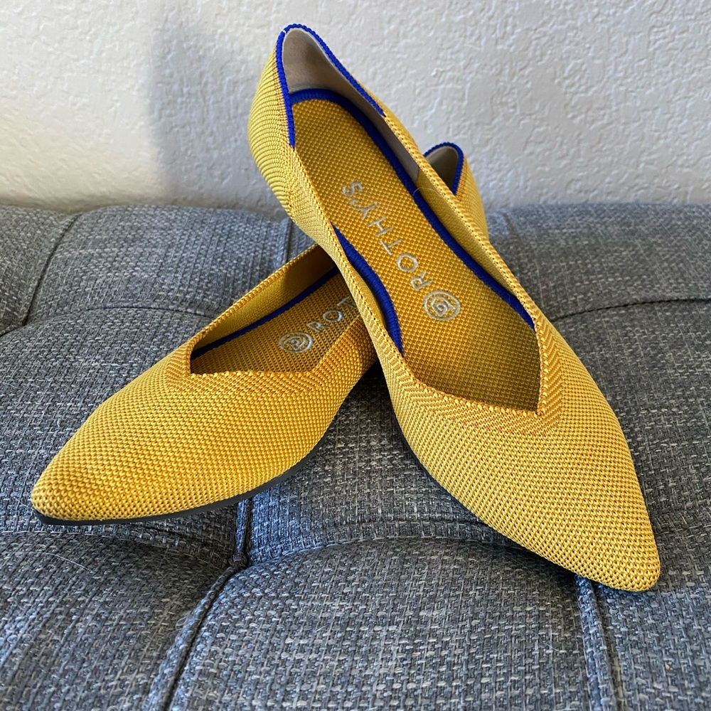Rothy’s Marigold Point EUC - size 8